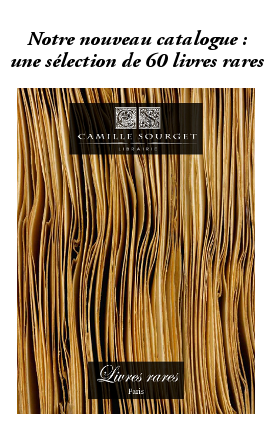 Librairie Camille Sourget - Catalogue de livres rares