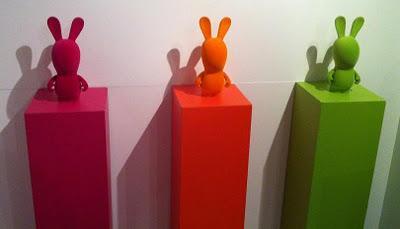 Expo Lapins crétins, les photos