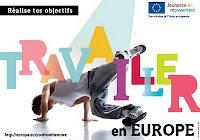 Sur le Stand Scène de l'Europe au Salon Régional Formation et Emploi de Colmar :  Le dispositif Jeunesse en mouvement