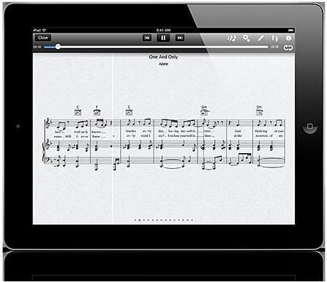 Yamaha NoteStar, lire et exécuter des partitions depuis l'iPad...