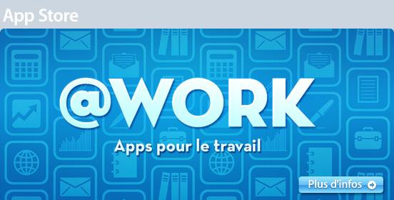 Apps pour le travail, sur iPhone ou iPad...