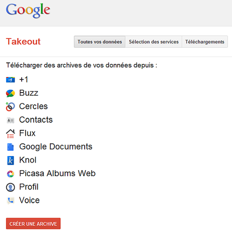 Google Takeout : Exportez toutes les données de vos services Google