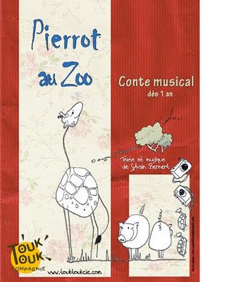 De Pierrot au Zoo, spectacle pour les tous petits, au théatre Essaion