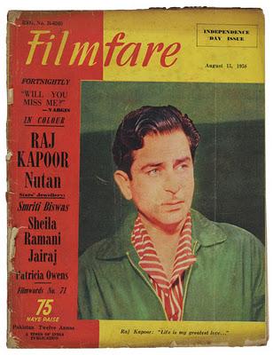 Filmfare vintage : Raj Kapoor