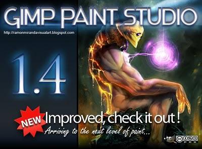 Gimp Paint studio – GPS – Une application graphique réalisée par le peintre espagnol Ramon Mirando