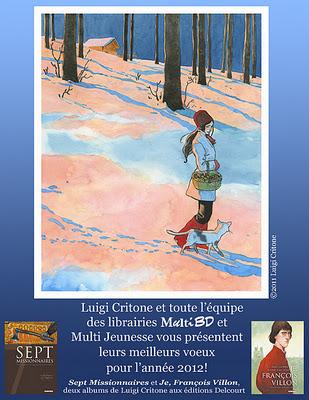 Les auteurs BD présentent leurs meilleurs voeux 2012 (suite)