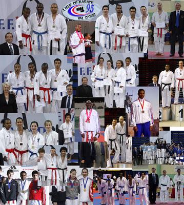Karate contact : Cédric médaille d'or