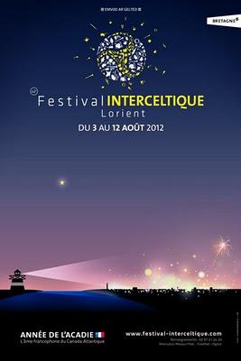 Festival Interceltique 2012 : un nouveau logo et un visuel consacré à l’Acadie