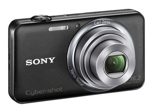 WX70 Black Left Sony Cyber Shot WX70/WX50