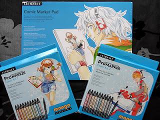 Ma première commande de Promarkers chez Letraset.