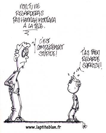 Sarkozy à la télé