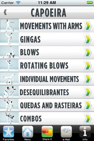 [3 codes à gagner: 16 €] Apprenez la Capoeira sur votre iPhone ou iPad...