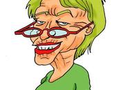 Caricature d'Eva Joly