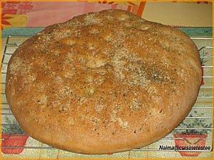 Rosemary foccacia/ foccacia au romarin et parmesan