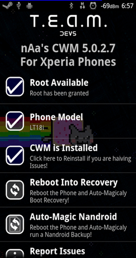 cwm xperia phone 1