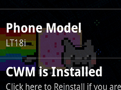 Flash ClockWorkMod Recovery Xperia Arc, Mini avec Auto-Instaler