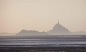 le Mont Saint Michel Tombelaine baie
