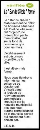 colonne fermeture bar du siècle