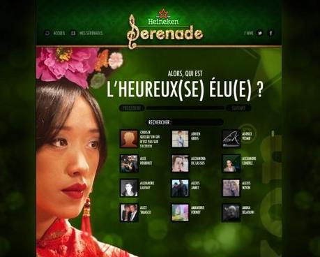 02 heineken serenade 02 550x440 Heineken pousse la chansonnette pour la Saint Valentin avec Serenade