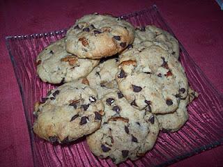 Cookies chocolat et noix de pécan