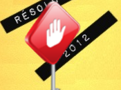 2012 arrétez résolutions! Créez votre projet personnel