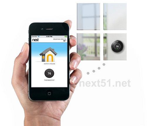 Domotique: Nest, le thermostat via l'iPhone...