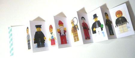 invitation collection figurines lego