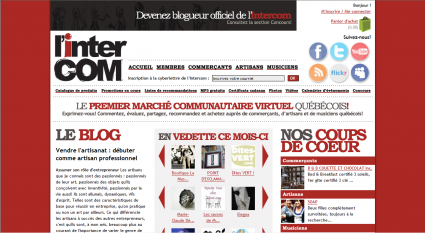Je deviens blogueur professionnel pour L'Intercom.com