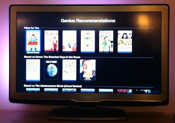 Genius pour Apple TV