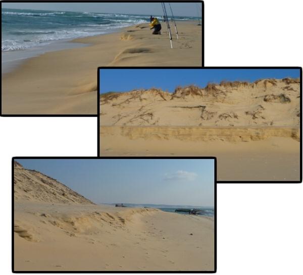 Plage avec mezzanine