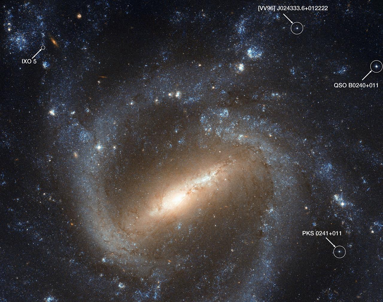 NGC 1073 annotée