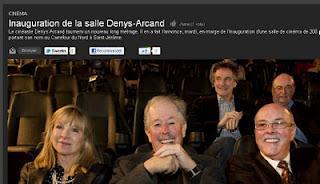 Cinéma et Hommages: Une seconde salle Arcand Cinéma et Hommages: Une seconde salle Arcand