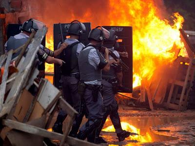 Expropriation de la plus grande okupation d'Amérique Latine : 7 000 habitants expulsés de leur terre par la police