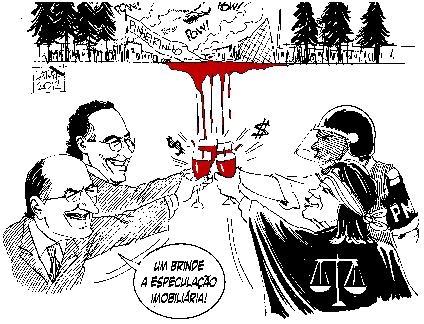 Expropriation de la plus grande okupation d'Amérique Latine : 7 000 habitants expulsés de leur terre par la police