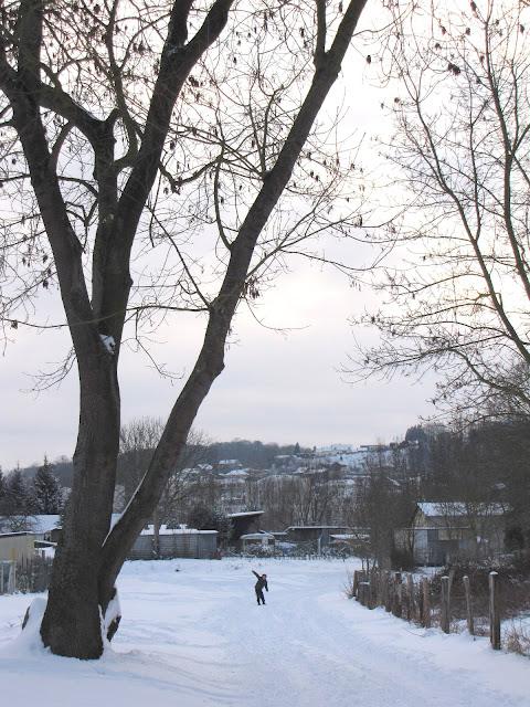 un dimanche sous la neige