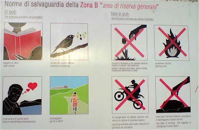 Ce qu'il (n')est (pas) permis de faire en Italie
