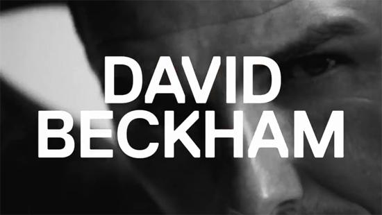 David Beckham en sous-vêtement pour H&M;!