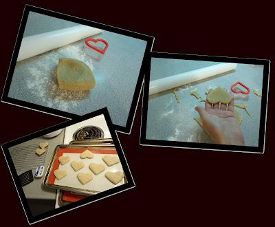 Coeurs spéculoos au chocolat