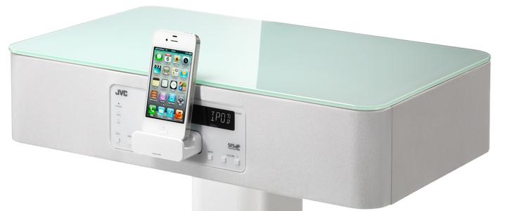 NX-BX3 de JVC, table de chevet mais aussi station pour iPhone...