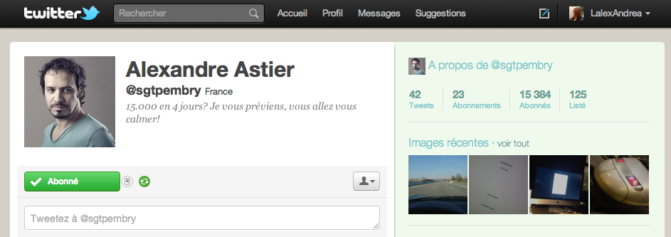 Alexandre Astier Kaamelott Twitter