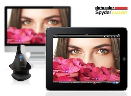 SpyderGallery, le calibrage des photos sur iPad...