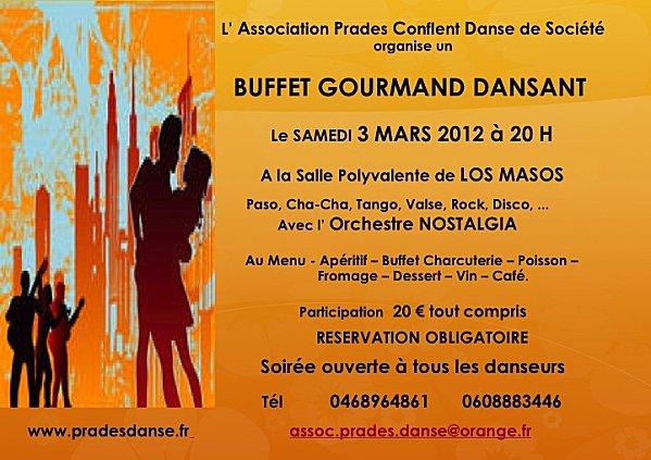 buffet dansant