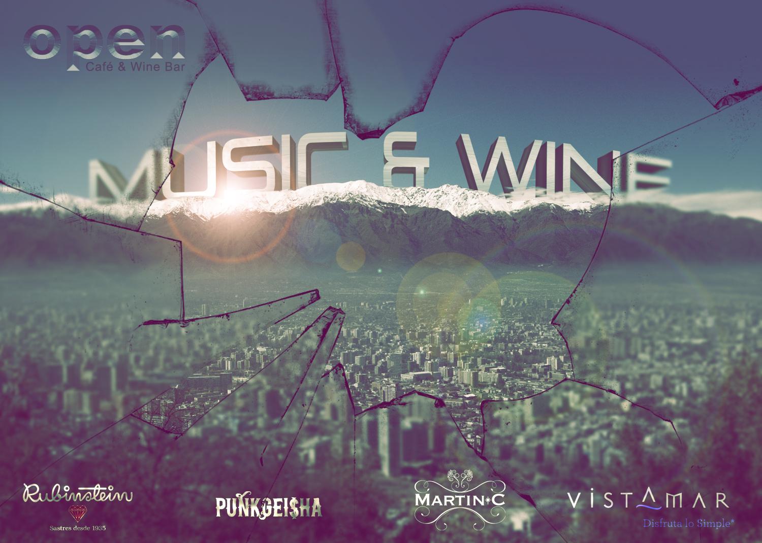 MUSIC & WINE > PUNKGEISHA + OPEN CAFÉ & WINE BAR