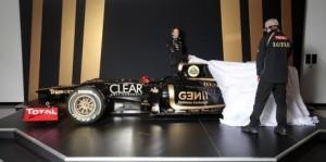 Lotus 300x149 La E20 présentée : Kimi espère en découdre avec le haut du classement