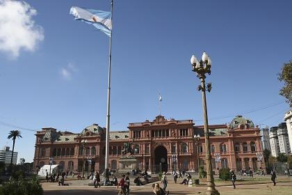 le palais présidentiel à Buenos Aires