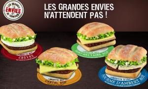 Mc Donald’s : Cantal, Saint-Nectaire et Fourme d’Ambert à l’honneur