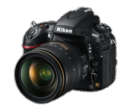 Nikon D800 gauche