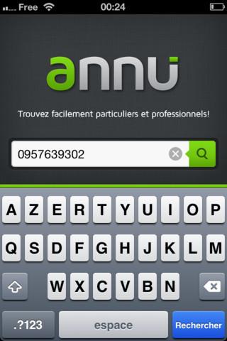3617 annu, l'annuaire inversé sur iPhone by Free...
