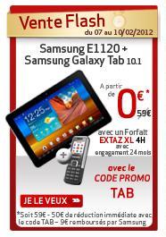 Une tablette Samsung Galaxy Tab gratuite chez Virgin Mobile en vente flash