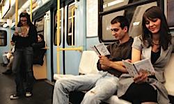Des juke-box littéraires dans les transports publics?